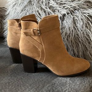 lc lauren conrad ouverte women's high heel ankle boots